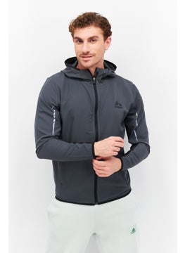 Men Sportswear Fit Long Sleeve Hooded Training Sweatshirt, Grey - pzsku/ZFC9C64B87E2AAA53847EZ/45/_/1737642437/dadc86d4-6adb-4925-a676-c20becacee41