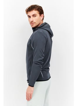 Men Sportswear Fit Long Sleeve Hooded Training Sweatshirt, Grey - pzsku/ZFC9C64B87E2AAA53847EZ/45/_/1739801592/b5bf407d-fc65-4e8e-8cdc-39b198042bbc