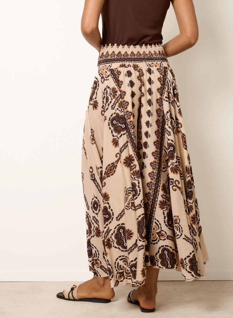 بلو فانيلا Deep Waist Flowy Pants
