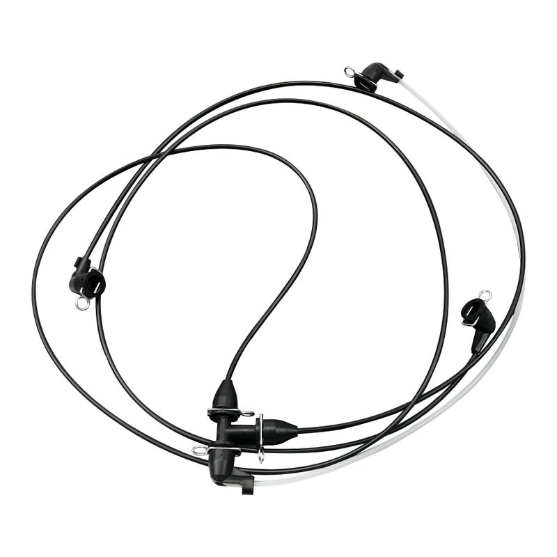 TIKSCIENCE Air Suspension Compressor Line Repair Kit Fits for Cadillac Chevrolet GMC, Plug and Play Connectors, Replace 949-006 88987900