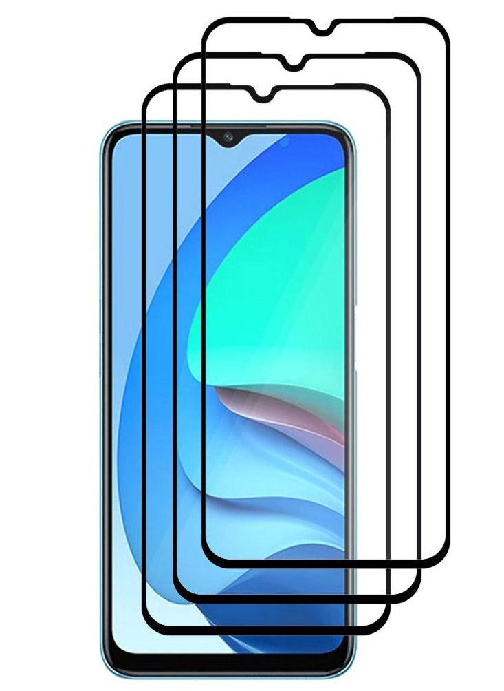 CATANES 3 Pack For Oppo A56 5G Screen Protector Tempered Glass Full Glue Back  - Image 2