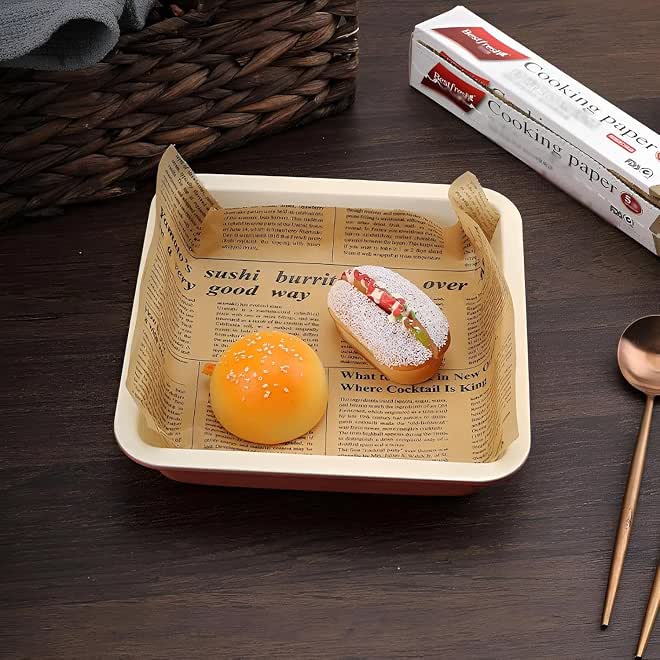 Non-Stick Baking Pastry Paper Heat Resistant Healthy Cheetah for Daily Use in Oven Non-stick Tray