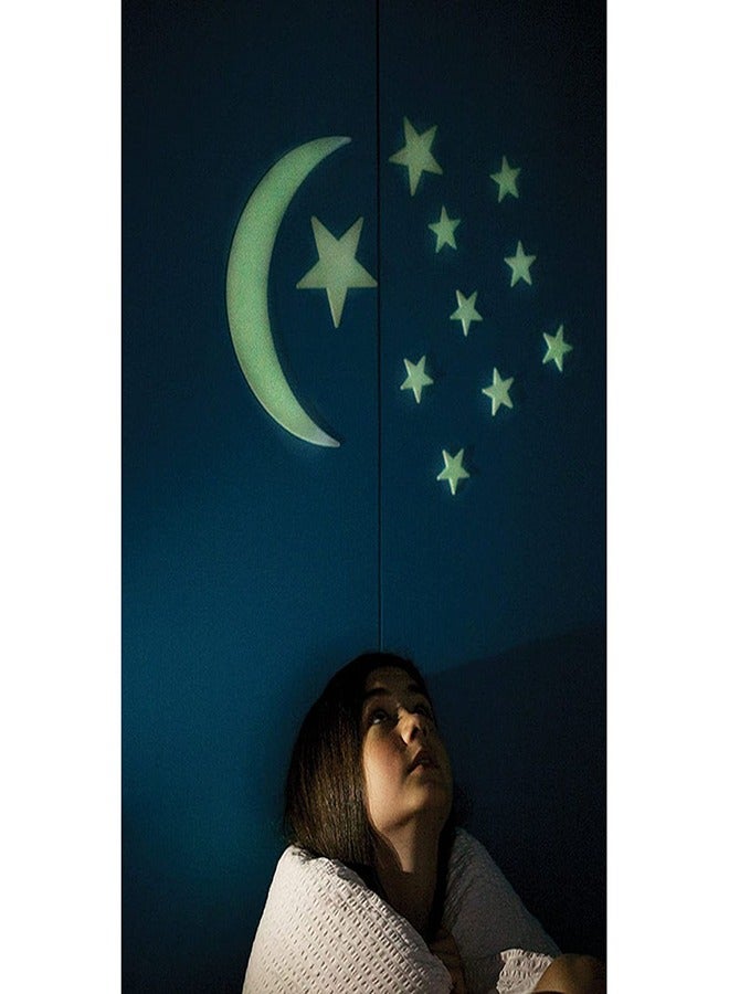 4M القمر المضيئ مع 12 نجمة مضيئة - 5215