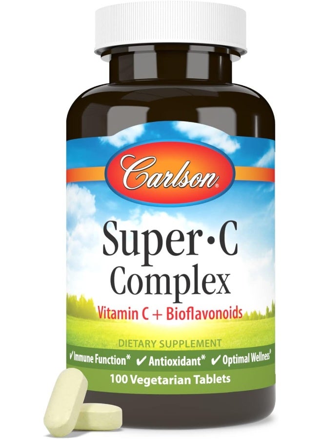 Carlson أقراص فيتامين سي سوبر سي كومبلكس للصحة المثلى - Image 5