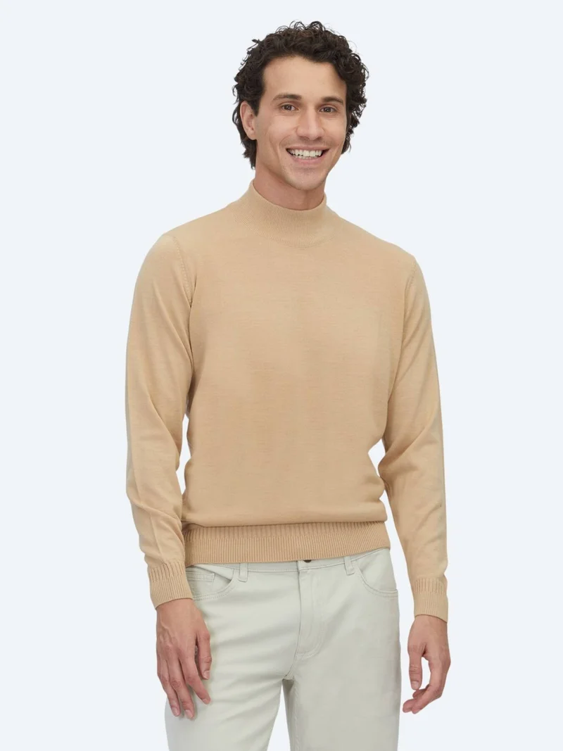 Kip Buff Knitwear Sweatshirt