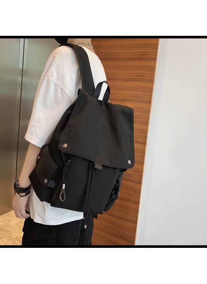 Y&D Student schoolbag large capacity shoulder bag college wind couple leisure backpack shoulder bag Korean ins schoolbag  - Image 5
