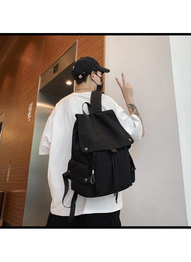Y&D Student schoolbag large capacity shoulder bag college wind couple leisure backpack shoulder bag Korean ins schoolbag  - Image 3