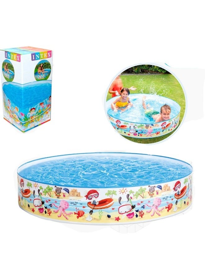 Snapset Fun at the Beach Kiddie Pool 152x25cm