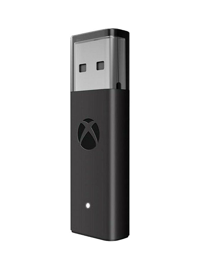 Xbox One Wireless Adapter For Windows 10 Black - Image 1