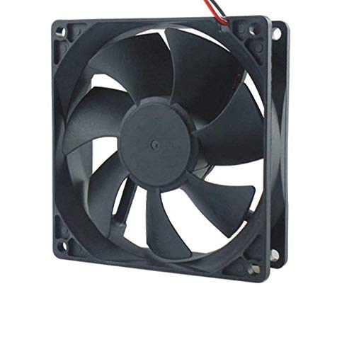 AISIBO DC Cooling Fan Brushless Fan Computer Fan Case 5 inch Ball Bearing Exhaust Fan 12025 120mmx120mm x25mm (DC12V 0.33A) - Image 2