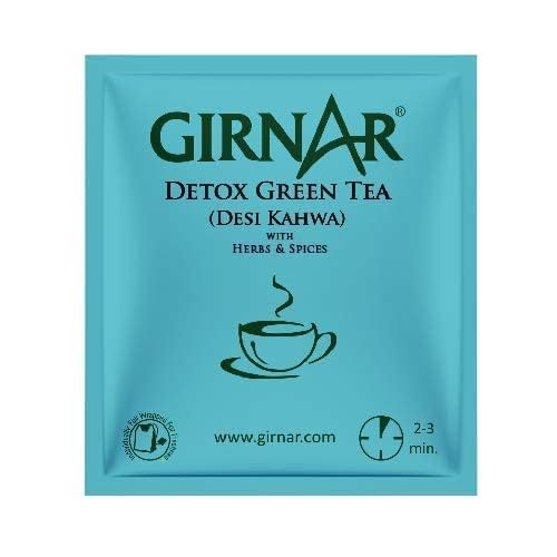 Girnar Detox Green Tea (36 Tea Bags) Pack Of 4,560 grams - Image 3