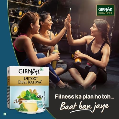 Girnar Detox Green Tea (36 Tea Bags) Pack Of 4,560 grams - Image 5
