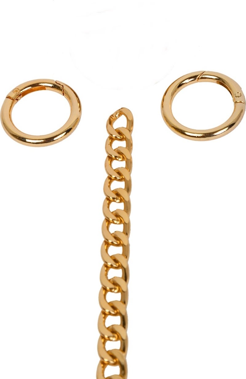Nildenhobim Spring Ring Bag Chain Set - Chain 110 cm - Spring Ring Diameter 2.5 cm