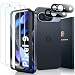 LK 2 Pack for Google Pixel 9 Screen Protector with 2 Pack Camera Lens Protector HD Ultrathin 9H Hardness Tempered Glass Screen Protector for Pixel 9 Fingerprint Compatible BubbleFree - Image 2
