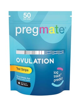 PREGMATE Pregmate 50 Ovulation Test Strips Predictor Kit (50 Count)  - Image 1