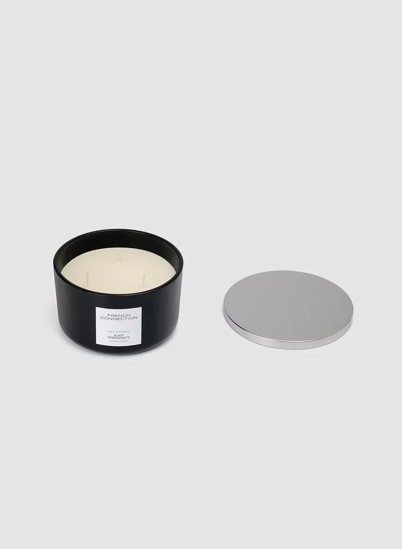French Connection Black Collection Black Pomegrante Candle 431G