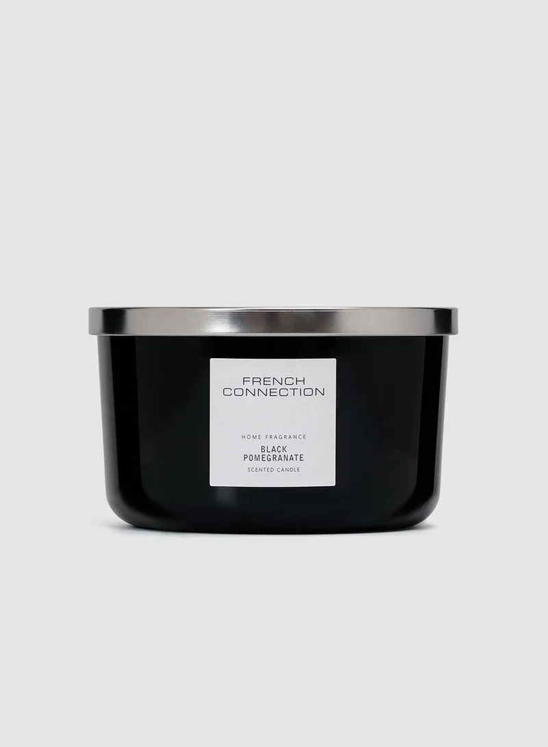 فرنش كونكشن مجموعة بلاك شمعة الرمان الأسود ٤٣١ جرام