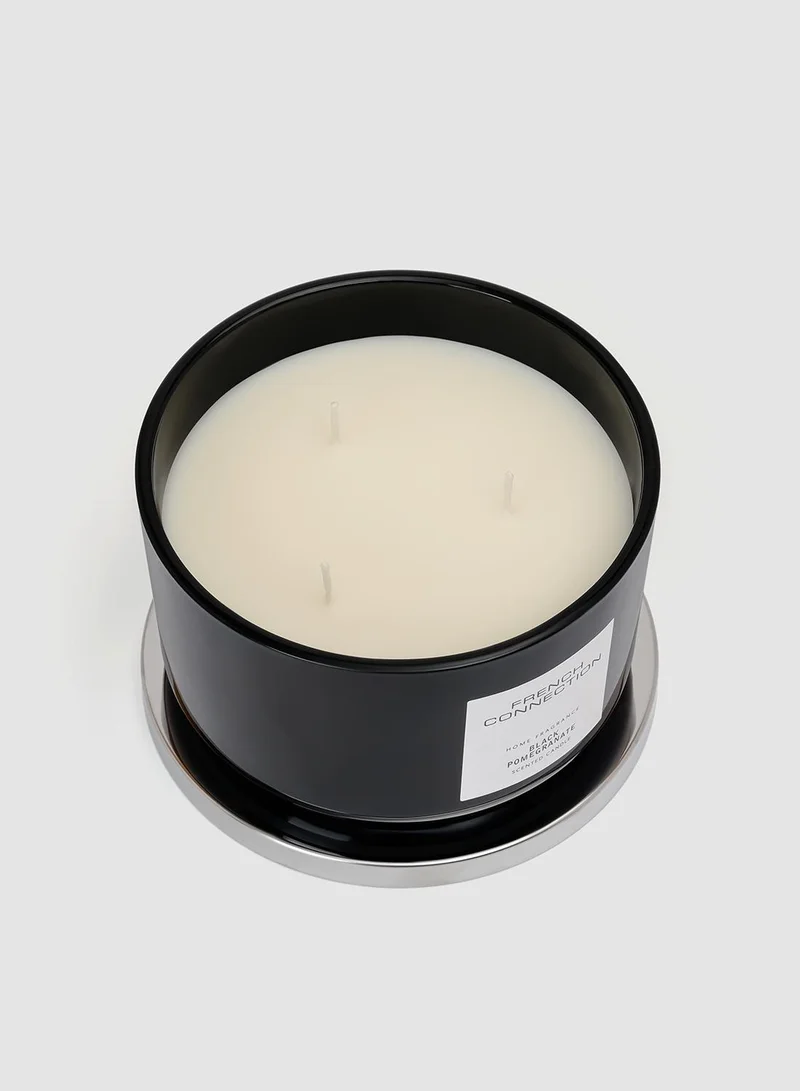 French Connection Black Collection Black Pomegrante Candle 431G