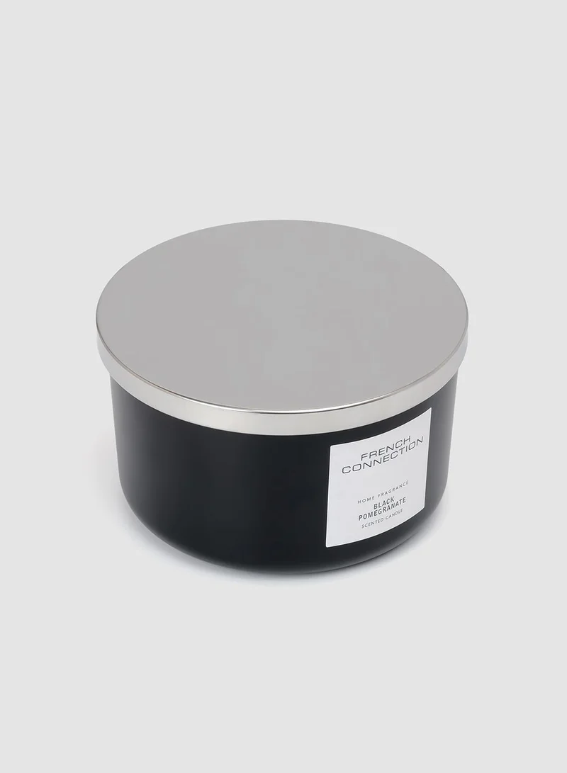French Connection Black Collection Black Pomegrante Candle 431G