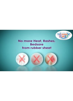 Mommas Baby INDIA Mommas BabyBORN FREE Water Proof Sheets MEDIUML39 B 27  - Image 4