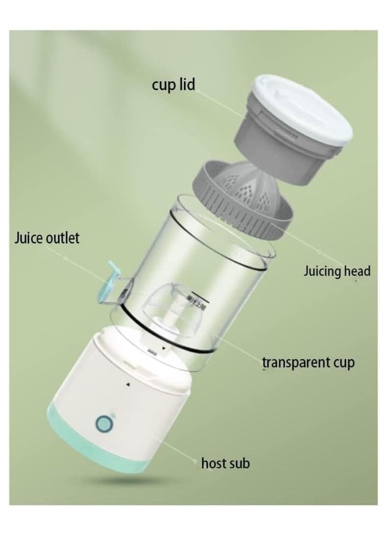 Generic Multifunctional Electric Juicer, Portable Home Juicer, Juice Residue Separation Juicer Juicer, with Silicone Seal Ring, Even Size Holes  - Image 5