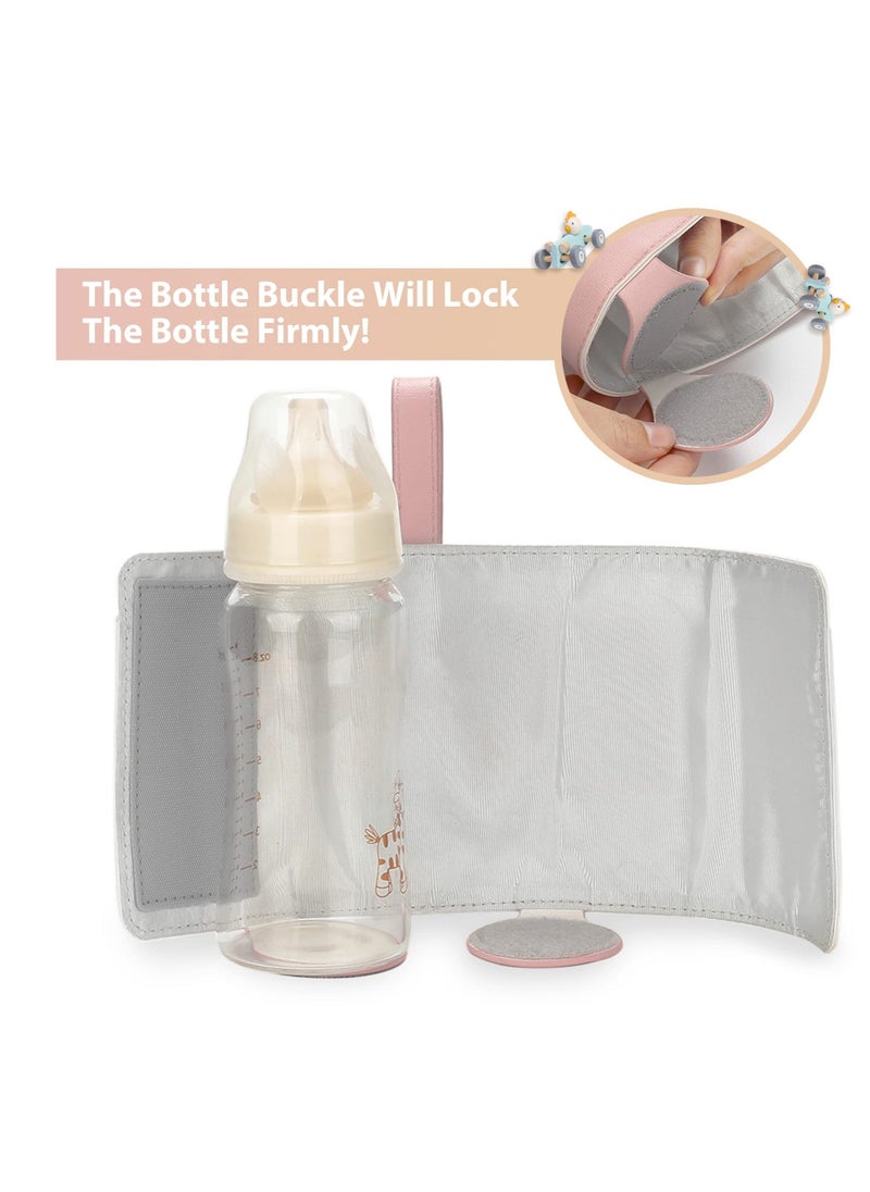 Generic Portable Bottle Warmer, Bottle Warmer with 2A USB Wall Charger, with 3 Temperature Control, USB Baby Bottle Warmer for Breastmilk or Formula for Travel and Other Outdoor Activities  - Image 3