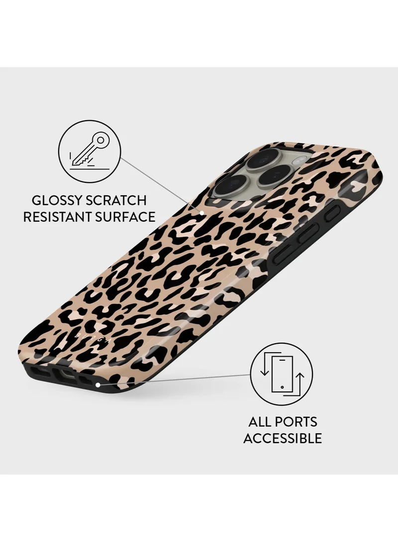 BURGA iPhone 16 pro Case, 2 Piece Hard Shell + TPU Silicone Interior, Shock Absorption, All Port Accessible, Raised Bezel For Screen & Camera Protection, Never Fading HQ Print,Pure Instinct