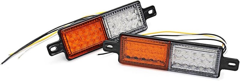 10 قطعة 12 فولت 30 مصباح LED أبيض لشاحنة السيارة بار مصباح الوفير مصباح المؤشر مصباح وقوف السيارات - Image 3