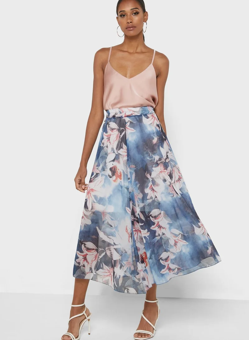 ELLA Floral Print Skirt