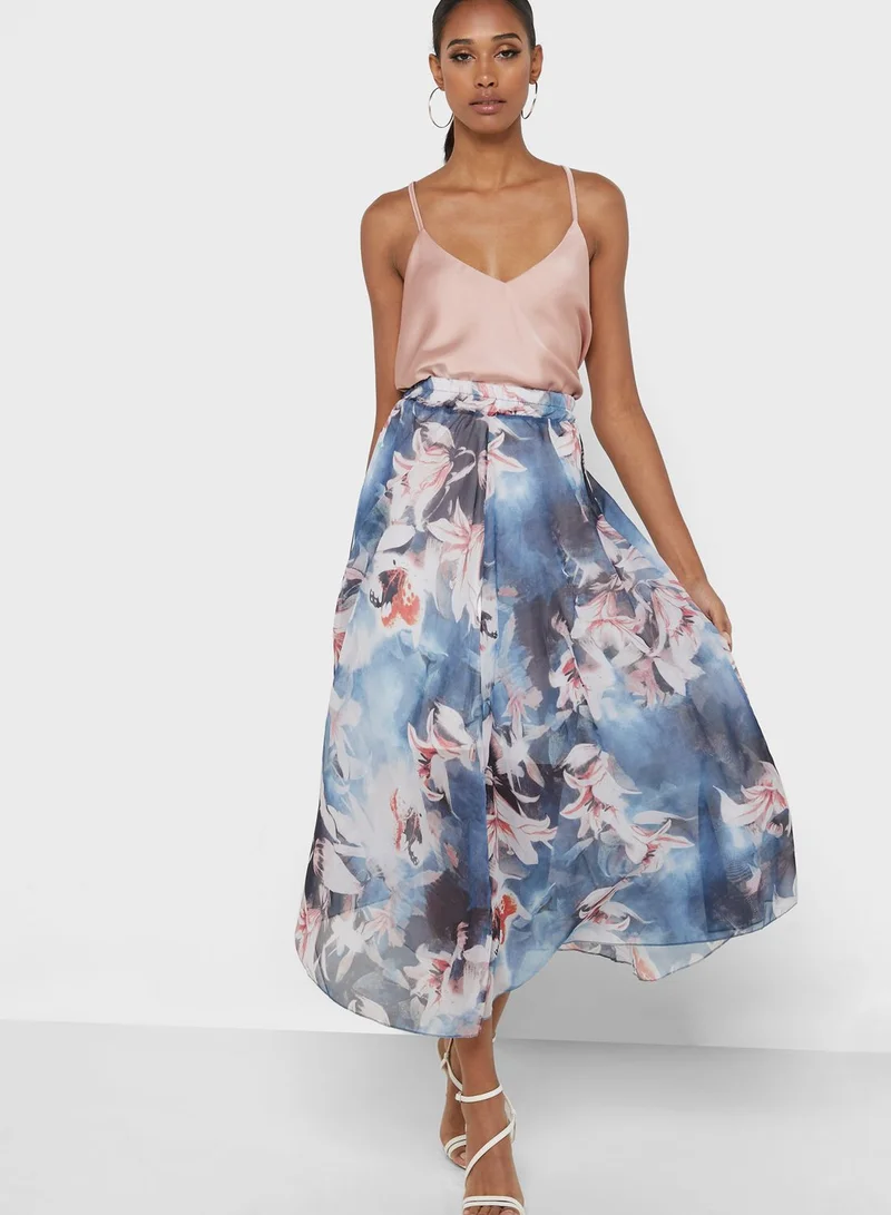 ELLA Floral Print Skirt