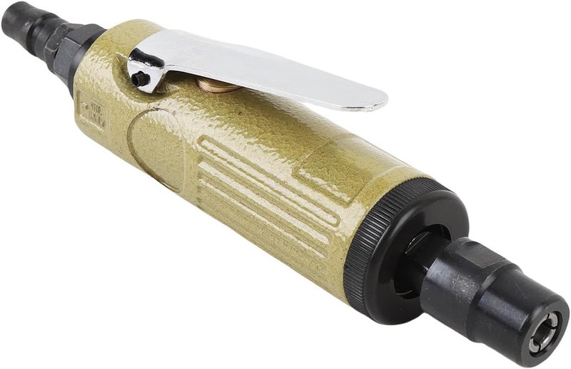 banapoy 1/4in Air Die Grinder Kit, 25000RPM Pneumatic Straight Die Grinder Tool with 3mm and 6mm Collet, for Polishing, Grinding, Woodworking, Automotive Car Detailing - Image 2