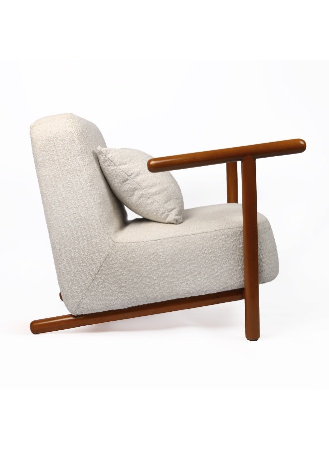 Comfort Sleep Cayenne Reading Chair by Mirosa (Off-White) 77x85x90 cm  - Image 2