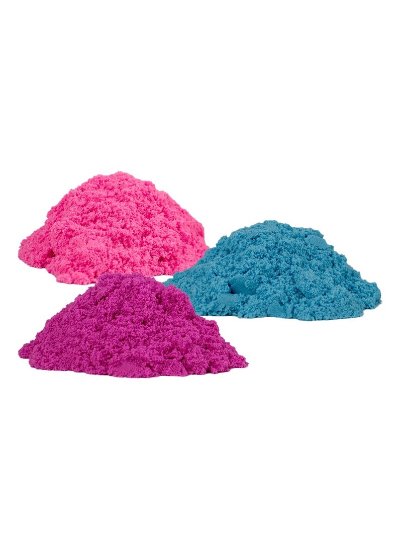 UKR Moldable Sensory Play Sand Set with Cars – Creative Art & Craft Kit for Kids 3+ | Non-Toxic Molding Sand, Molds & Vehicles for Sensory Development | Interactive Toy for Toddlers’ Imagination & Creativity - Image 2