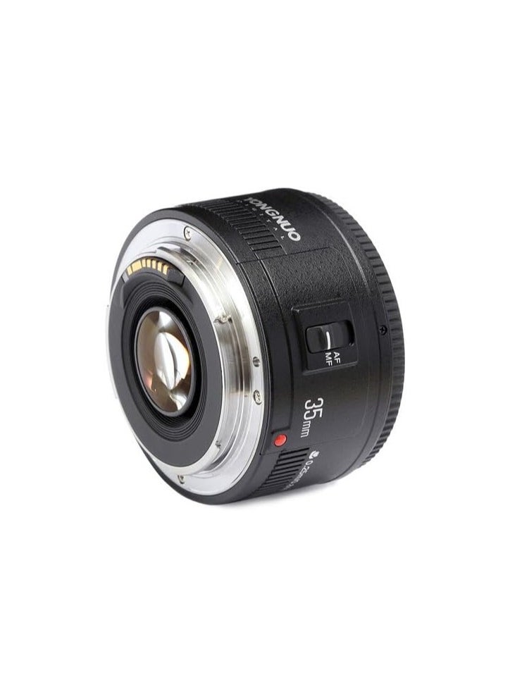 YONGNUO Yongnuo YN 35 mm F2 C EF-Mount Lens – Fast Wide-Angle Autofocus Prime with Metal Mount, 7-Blade Aperture, F2–F22, Compact & Lightweight  - Image 1