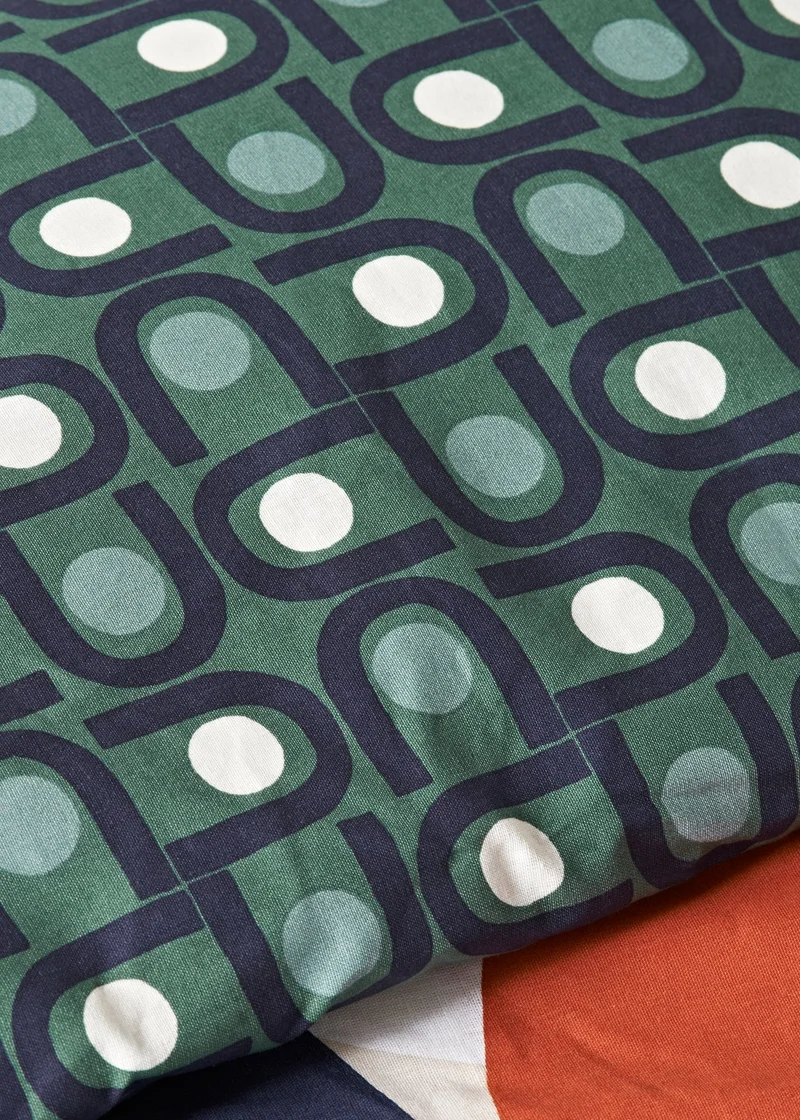 Matalan Multicolour Geometric Panel Duvet Set