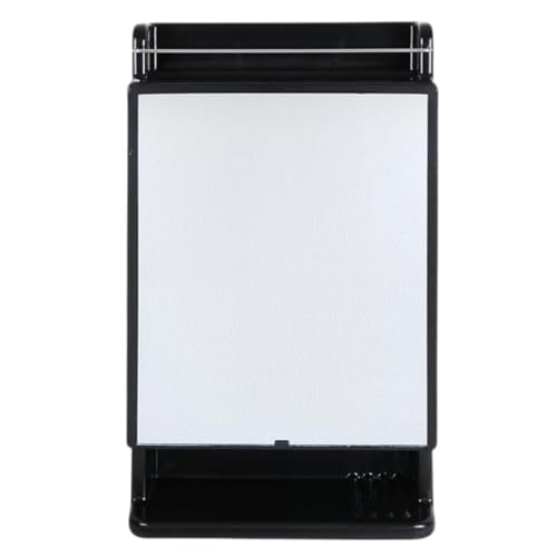 BRANCO Bathroom Cabinet with Mirror | Storage Organiser | Strong Plastic Bathroom Shelves Wall Mounted | Mirror Cabinet (Blue) - Image 1