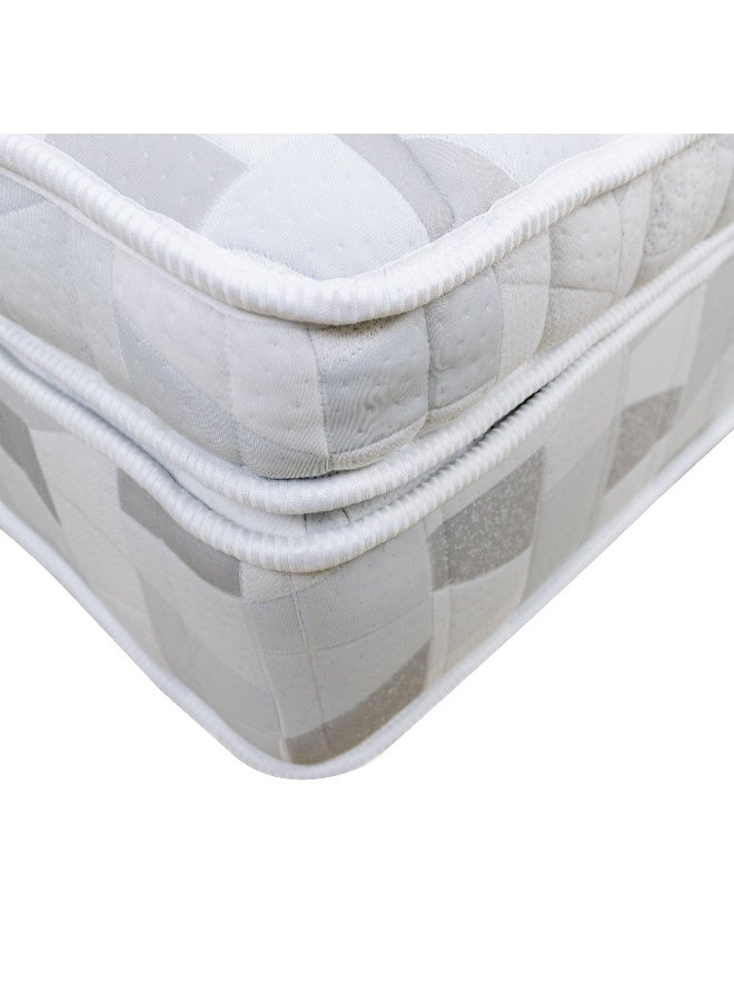 Silentnight Royal Crown Visco Pillow Top Mattress | Medium Comfort | Pocket Spring Mattress | One Sided Mattress | Memory Foam Support | Plush Hotel Comfort | King Size (180x200x32cm) | 30 Nights Trial | 5 Years Guarantee - Image 2