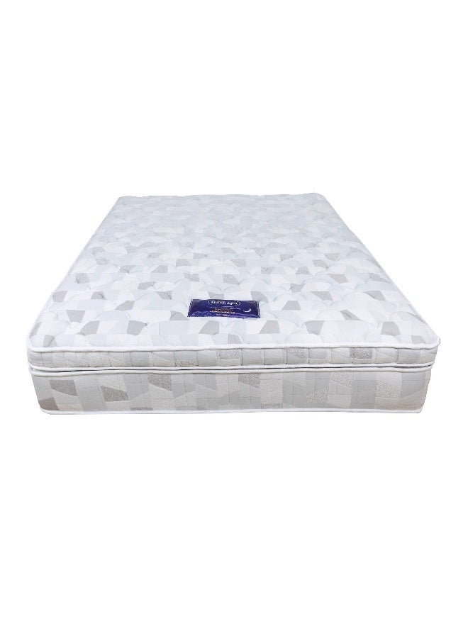 Silentnight Royal Crown Visco Pillow Top Mattress | Medium Comfort | Pocket Spring Mattress | One Sided Mattress | Memory Foam Support | Plush Hotel Comfort | King Size (180x200x32cm) | 30 Nights Trial | 5 Years Guarantee - Image 3