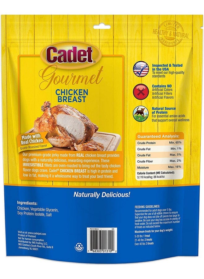 Cadet Chicken Breast Jerky Dog Treats, 28 Ounces Per Bag (2 Pack) - Image 2