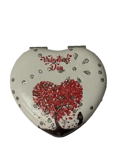 Heart Design Compact Mirror for Makeup and Daily use  - Image 5