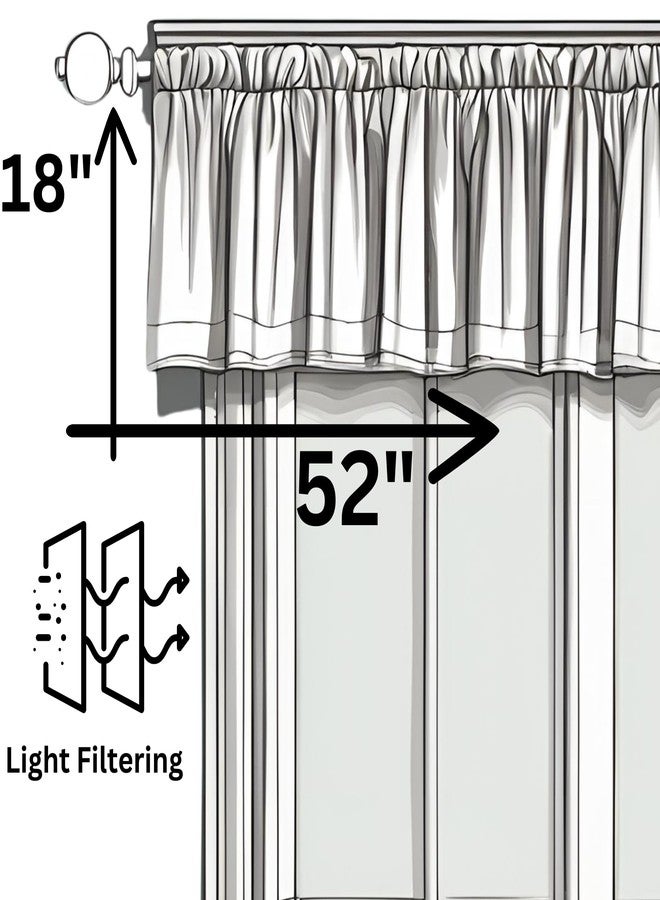 دادا بيدنغ ستارة نافذة من دادا بيدينج بلون أصفر مشرق - شبه شفافة، تسمح بمرور الضوء الطبيعي، بتصميم ريفي أنيق مزين برسومات طيور الطنان الزهرية - زهور حمراء زاهية نابضة بالحياة، ديكور مطبخ - 18 بوصة × 52 بوصة - Image 3
