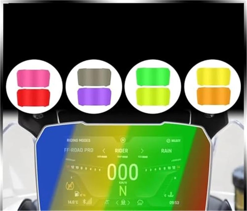 DEMULAX Motorcycle Dashboard Screen Protector - Image 3
