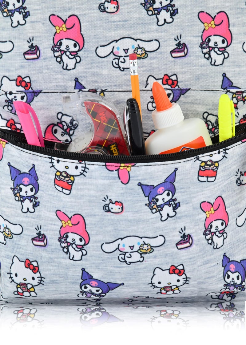 Fast Forward Sanrio Hello Kitty Backpack for Girls, Boys, Adults, Toddler Backpack | Hello Kitty and Friends Backpack for School | 16" Small Kids Bookbag Knapsack for Girls, Boys | Hello Kitty Bag Cute Backpack - Image 5