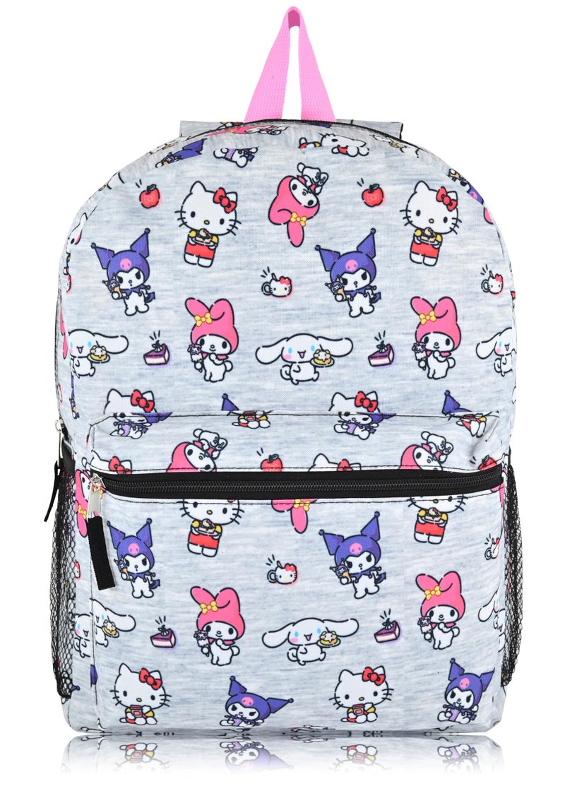 Fast Forward Sanrio Hello Kitty Backpack for Girls, Boys, Adults, Toddler Backpack | Hello Kitty and Friends Backpack for School | 16" Small Kids Bookbag Knapsack for Girls, Boys | Hello Kitty Bag Cute Backpack - Image 1