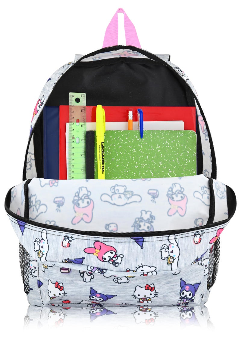 Fast Forward Sanrio Hello Kitty Backpack for Girls, Boys, Adults, Toddler Backpack | Hello Kitty and Friends Backpack for School | 16" Small Kids Bookbag Knapsack for Girls, Boys | Hello Kitty Bag Cute Backpack - Image 4