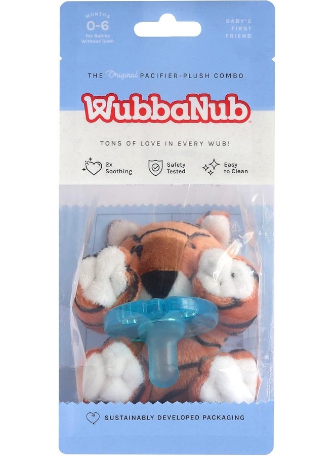 WubbaNub Infant Pacifier - Tiger - Image 4