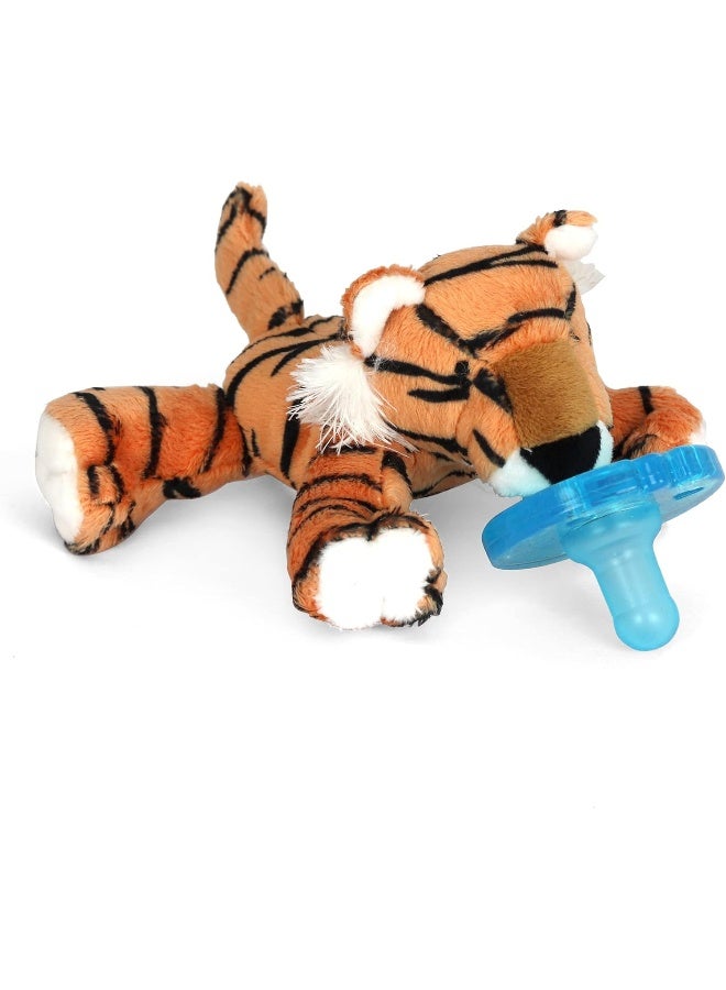 WubbaNub Infant Pacifier - Tiger - Image 1