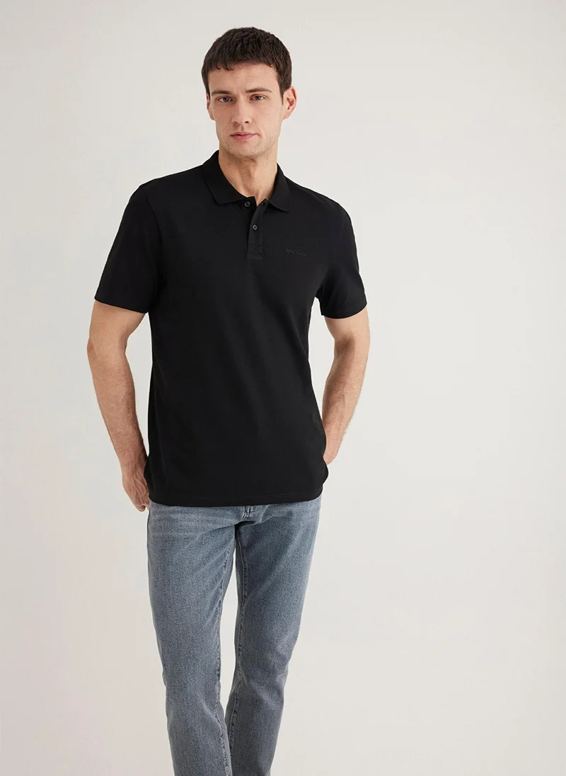 MAVI Black Polo T-Shirt