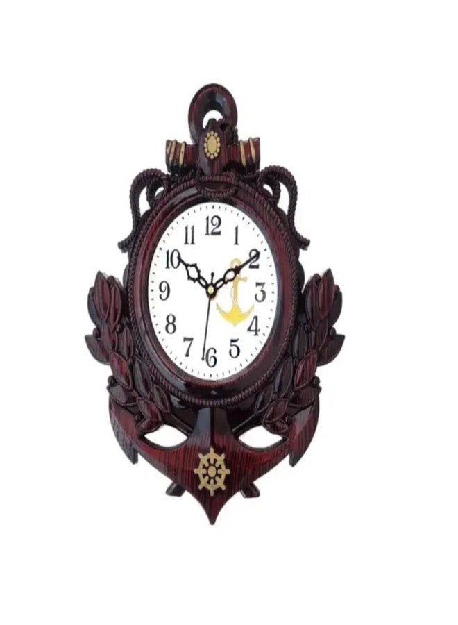 Tradsam Large Wall Clock - Silent Non-Ticking Analog Clock for Living Room, Bedroom, or Hall Decorative Round Home Decor Clock - Image 1