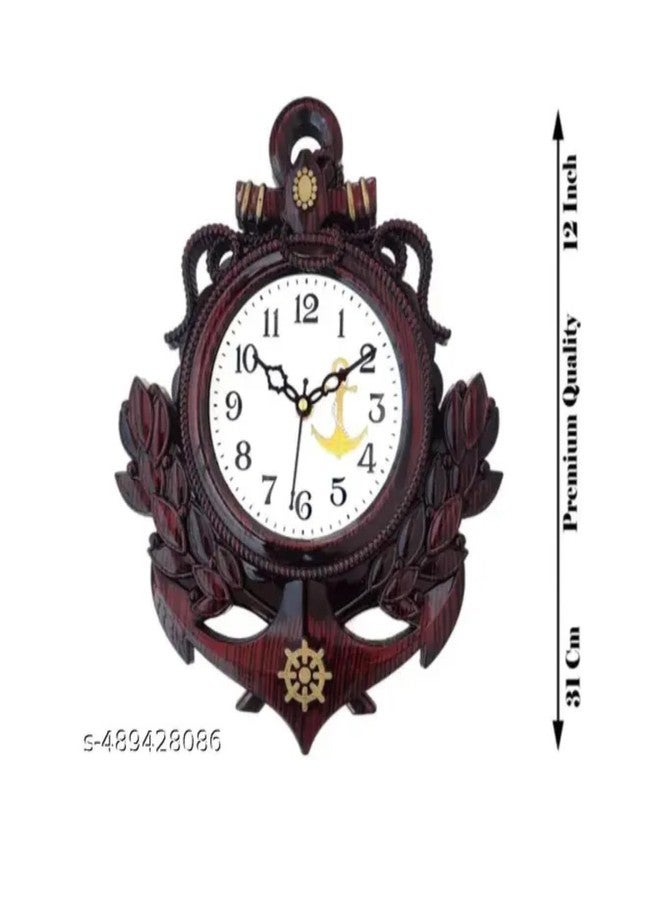 Tradsam Large Wall Clock - Silent Non-Ticking Analog Clock for Living Room, Bedroom, or Hall Decorative Round Home Decor Clock - Image 2